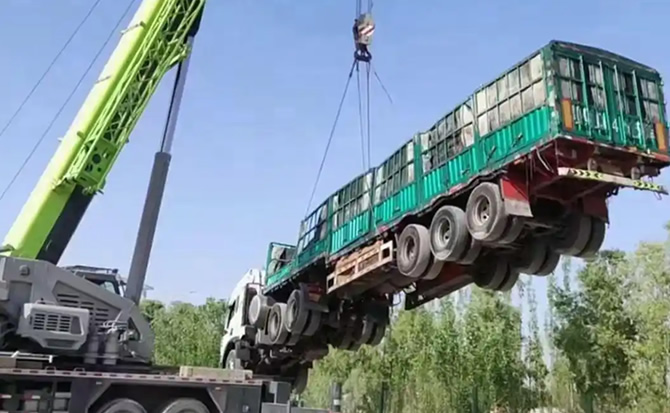 望牛墩镇道路脱困救援案例